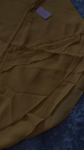 New Hijab Abika Khimar Uzmaya Kubus AB 387 Ceruty Baby Doll Premium