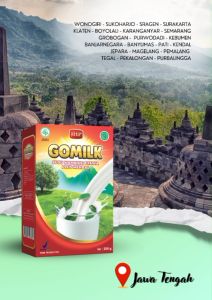 TERLARIS!!! GOMILK Susu Kambing Etawa plus Daun Kelor AQILAMART TRANGSAN