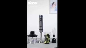 Máy Xay Sinh Tố Cầm Tay Inox 4 Trong 1 DSP KM1040 700W - Hàng Nhập Khẩu Chính Hãng