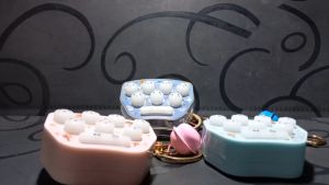 02089 Móc Khóa Trò Chơi Đập Chuột - Có Đèn Led