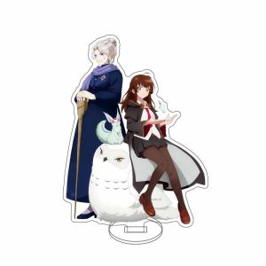 Bandai | 16CM Anime Once Upon A Witchs Death Hình Meg Razberry Faust Sophie Acrylic Đứng Cos Đồ Trang Trí Quà Tặng Cho Người Hâm Mộ
