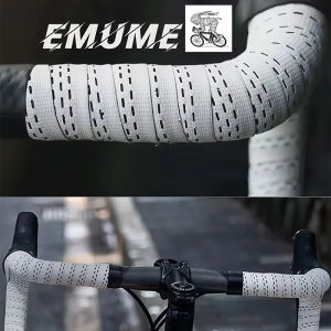 Emme xe đạp trên đường tay lái dây đeo thoáng khí và chống bụi bẩn chống trượt và chống mài mòn ghi đông xe đạp đường trường dây đeo