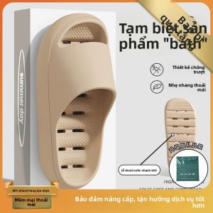 MONLEYTA | Dép đi trong nhà EVA chống trượt chống mùi cho nam đi trong nhà phòng tắm dép đi trong nhà thoáng khí thoáng nước nhanh khô đế dày