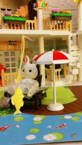 Mainan Anak Villa Play House Diary Koala Town Kitchen & Living Room Bedroom & Bathroom