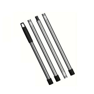 A Black 4-Section 30" to 58" Mop Handles for O-Cedar/Vileda Spin Mop & H2pro Flat Mop Mop Stick Mop Pole Handle for Ocedar Mop