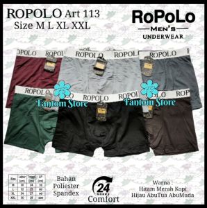 ROPOLO 113 - CD CELANA DALAM BOXER PRIA