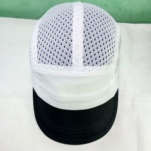 topi olahraga running caps hitam putih sports dewasa
