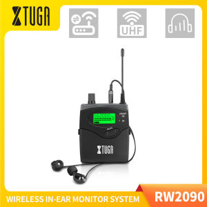RW2090 In Ear Monitor System Singles Bodypack Receiver Monitoring In Earphone Wireless Metal for Professional Stage Church