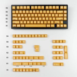 Bộ Phím Golden Jade Double Shot PBT SA Profile Dành Cho Switch MX Bàn Phím Cơ Tùy Chỉnh Bố Cục ISO Tương Thích Với K500