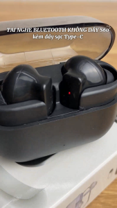 ( LỖI 1 ĐỔI 1 ) Tai Nghe Bluetooth S60 Chuẩn Hifi – Điều Khiển Cảm Ứng Trên Tai Nghe Kết Nối Tự Động Nghe – Gọi Mượt Mà Độ Trễ Âm Thấp Chơi Game Cực Mê