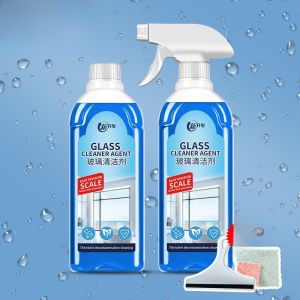 MONLEYTA | Powerful Glass Cleaner Liquid Household Car Windshield Bathroom Professional Stain Removal Cleaner For Window Washing
