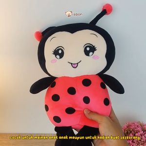 Boneka Lebah Madu Kumbang Lady Bug Buggy Honey Bahan Premium Lucu Karakter Hewan Mainan Anak Perempuan Cewek Cowok dan Bayi by ISTANA BONEKA