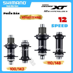 SHIMANO Deore XT M8110 Hub Xe Đạp 12 Tốc Độ Trục Boost Thru 12x142/ 12x 148 Mm Dành Cho Xe Đap MTB