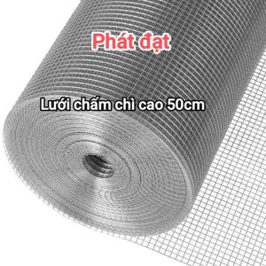 khổ cao 1m hoặc 1m2 lưới chấm chì ô vuông dùng để làm chuồng hoặc lồng chim avi...