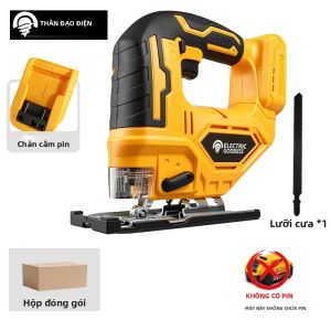 Cưa Lọng Không Dây Electric Goddess Pin 20V Dụng Cụ Cầm Tay Dùng Cho Việc Cắt Gỗ Cưa Cuộn Cầm Tay Với Tốc Độ Điều Chỉnh Được