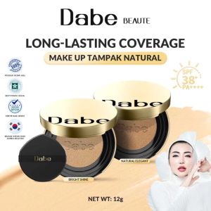 Cushion Sunscreen glow spf 38 PA+++Dabe Beaute PhytoCell Booster Power Cushion Sunscreen Glow SPF38 PA+++ 12g / Cushion Dabe Beauty / Cushion awet seharian