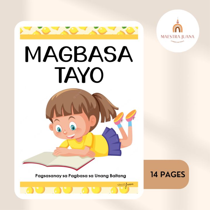 PAGBASA SA UNANG BAITANG | KIDS PRACTICE READING BOOK | Lazada PH