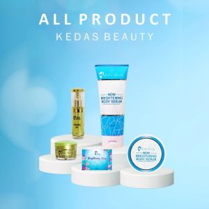 Paket Sabun Gold Jelly Body Serum Kedas Beauty - Mengatasi Flek Hitam Bekas Jerawat & Kulit Wajah Glowing