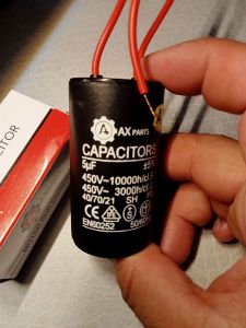 5 uf 450VAC WASHING RUNNING CAPACITOR