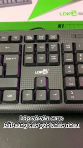 Bàn phím máy tính giá rẻ SIDOTECH KM10 có dây full size 104 key gõ phím nhanh chống nước tốt giả cơ gaming văn phòng chơi game tốc độ phản hồi nhanh không delay - Hàng chính hãng - Lazada