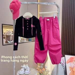 LIREGONGZHU | Quần Áo Thời Trang Mới Cho Bé Gái Mùa Xuân