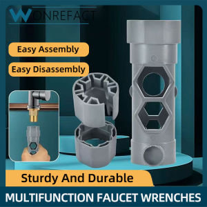 Wrench 14-in-1 Tap and Basin Thickened Nylon Anti-Slip | Plumbing Tool for HDB Kitchen Sink | Multifunctional Tap Installer