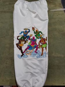 Quần Nam Thêu Rồng Mới Quần Thêu Phong Cách Truyền Thống Trung Quốc Quần Thêu Hoa Sen Quần Nam Phong Cách Mới Thủ Công Truyền Thống