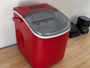 Automatic Ice Maker Machine Fast Portable Household Intelligent Electric Mini Ice Cube Maker 12KG/24H 6-Min Bullet Ice