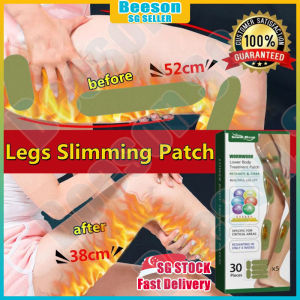 ⭐️SG Stock⭐️30pcs/box Leg slimming patch / Wormwood patch / Cellulite remover / Thigh slimming patch / Lose weight fat burning patch 减肥贴