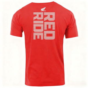 Honda | Honda Mens and Womens T-shirt Summer Retro Tee Honda Classic Ride Short-sleeved Spring Autumn New Motorcycle Cycling Top