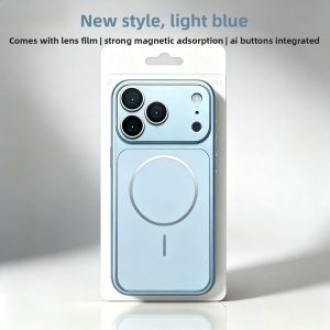 Fashion Ultra‑thin Magnetic Instantly Transform Hard Case For IPhone 18 17 16 15 14 13 Pro Max Full Camera Lens Shockproof Cover