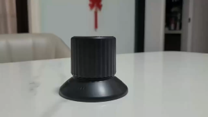Magnetic Mini Bluetooth Speaker IPX4 Waterproof Rechargeable Knob Speaker Portable Phone Stand Speaker for Bathroom Kitchen Outdoor