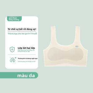 Áo ngực MiiOW cho bé gái làm bằng lụa băng Ice Silk nhẹ thoáng mềm mại