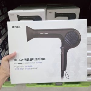 UNIX Korea BLDC+ Hair Dryer 1800W Super D+ Ionic Professional Styling Mode Cold Shot Salon Powerful Airflow UN-A3013E