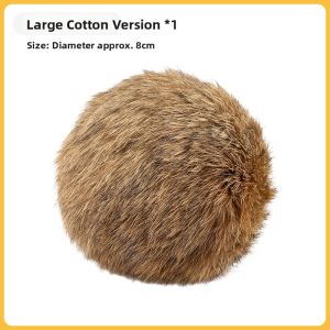 7o | Natural Rabbit Fur Toy Cat Toy