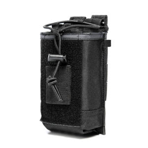 Local Stock Nylon Outdoor Tactical Radio Case Holder Holster Walkie Talkie Holster Adjustable Molle Pouch