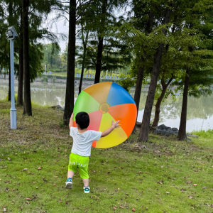 Kids Early Education Outdoor Toys Beach Ball Large Color Inflatable Ball Swimming Water Toys Water Ball Plastic Festival