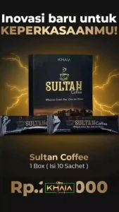KHAIA Sultan Coffee Kopi Stamina Pria Untuk Meningkatkan Kesuburan Original