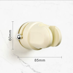 HURRAYFOUR | Vacuum Suction Cup Adjustable Mobile Universal No-Drill Shower Bracket