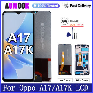 6.56"New Display For OPPO A17 A17k LCD Display Touch Screen Digitizer Assembly For OPPO A17k CPH2477 CPH2471 Display Replacement