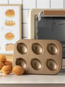 Export Overseas Japanese Style 6/12 with Lemon Cake Mold Non-Stick Madeline Cake Mold Baking Tool For Home Oven