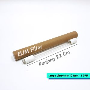 Lampu UV 1 GPM - 10 watt - Bolam UV
