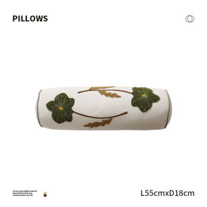 Chinese Style Long Pillow Couch Living Room Decorative Cushion Removable Cover Washable Window Seat Pillow Home Decor