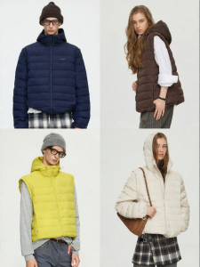 ULD | Large White Goose Down Multifunctional Detachable Down Jacket