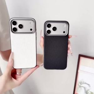 szhaiyu | Luxury Frosted Phone Case For iPhone 18 17 Pro Max iPhone 18 17 Pro Full Protect With Lens Shockproof Back Soft Cover Fundas
