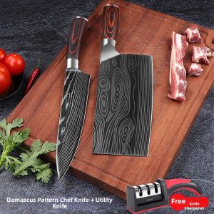 Super Sharp Cleaver Chefs Knife