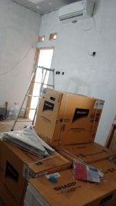 ac LG masih orginal 1/2pk.