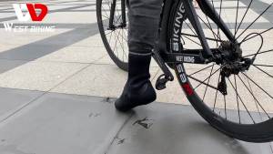 West Biking | WEST BIKING Cycling Boots Shoes Cover Winter Warm Motorcycle Thermal Hiking Shoes Protector Windproof Waterproof Thick Overshoes