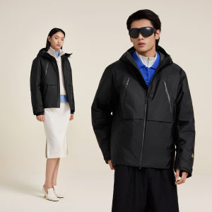 Guvet | Luxurious Warm Hooded Down Jacket