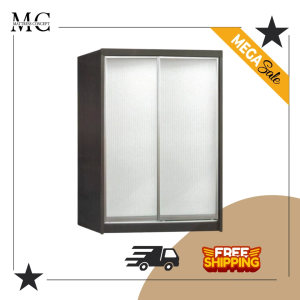 🔥 SALE 【LOCAL SELLER】 Jamie Walnut 4ft Sliding Wardrobe